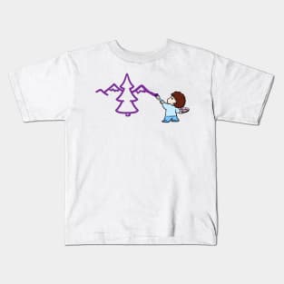 bob's purple palette Kids T-Shirt